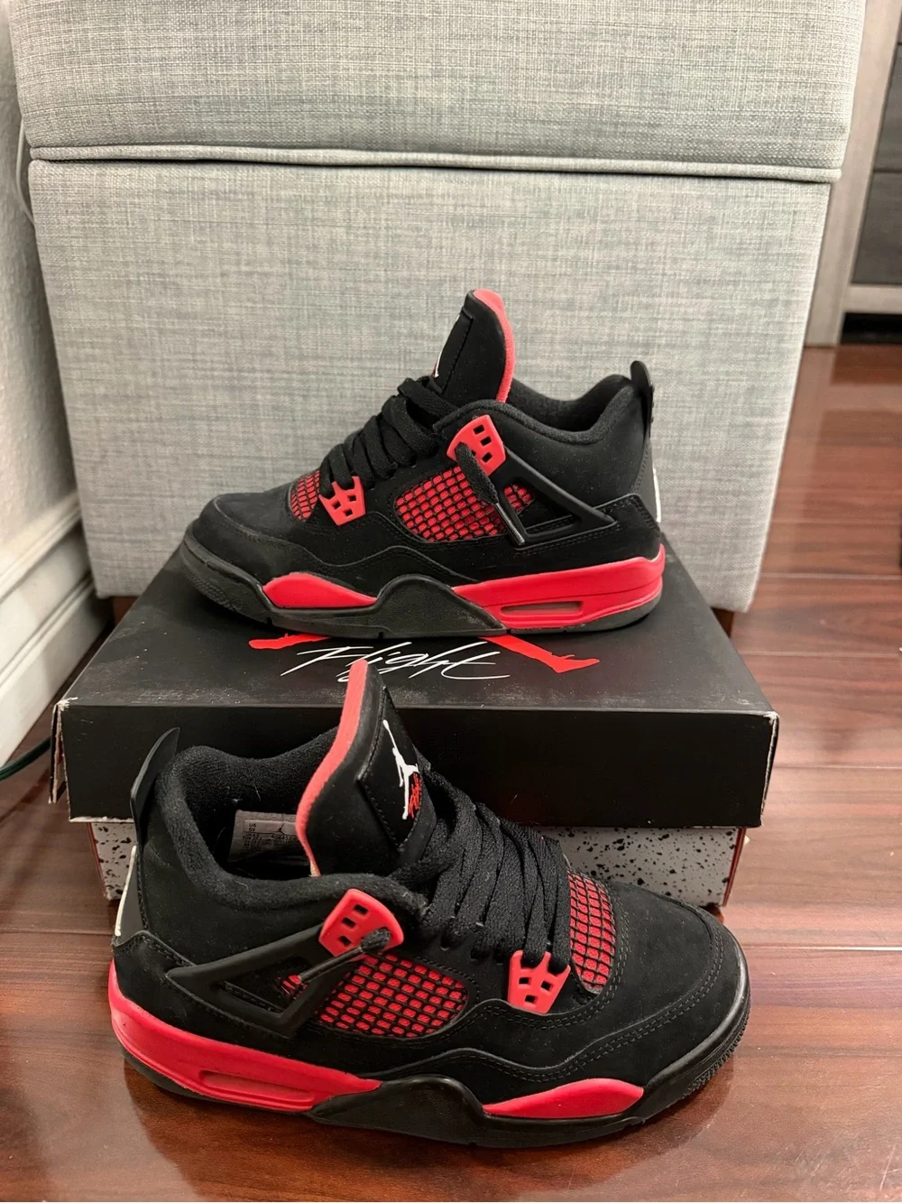 Jordan 4 Retro Red Thunder